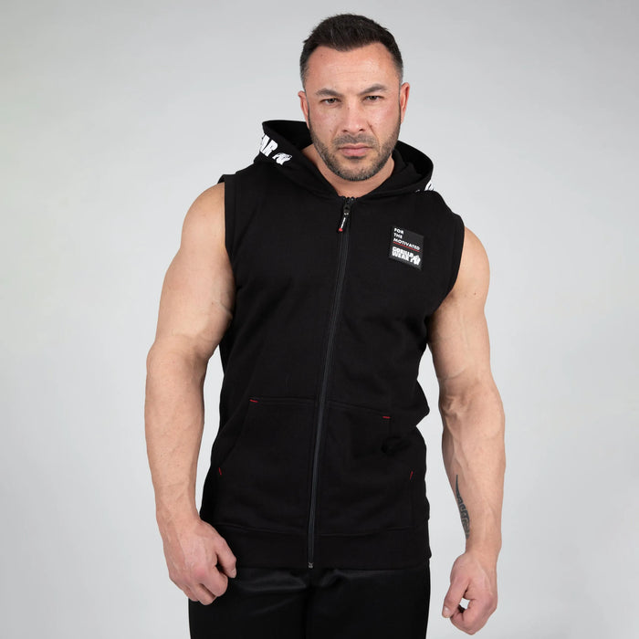 Gorilla Wear Milwaukee SL Zipped Hoodie, black