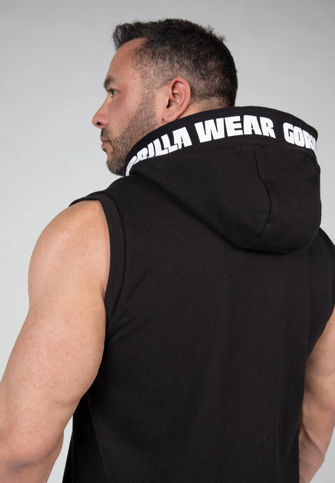 Gorilla Wear Milwaukee SL Zipped Hoodie, black