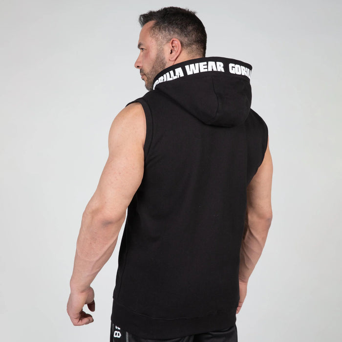 Gorilla Wear Milwaukee SL Zipped Hoodie, black