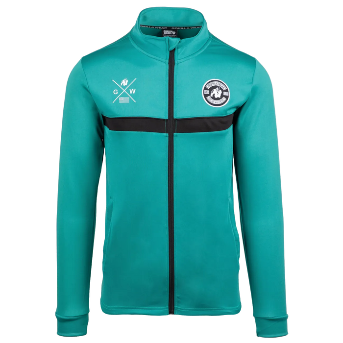 Gorilla Wear Vernon Track Jacket/Träningströja, teal green
