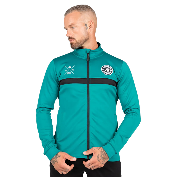 Gorilla Wear Vernon Track Jacket/Träningströja, teal green