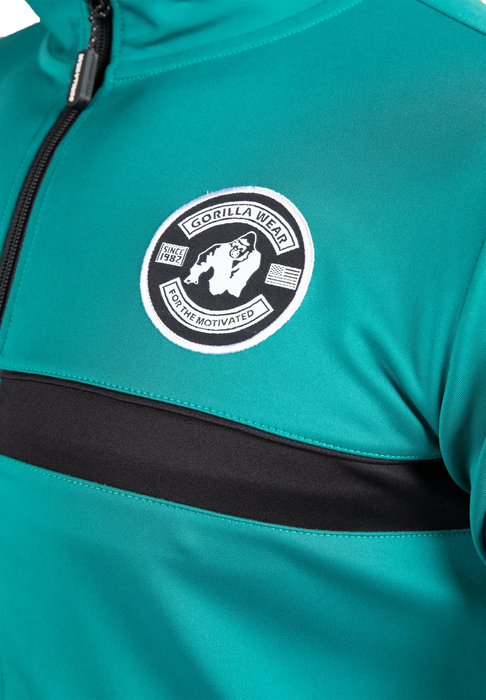 Gorilla Wear Vernon Track Jacket/Träningströja, teal green