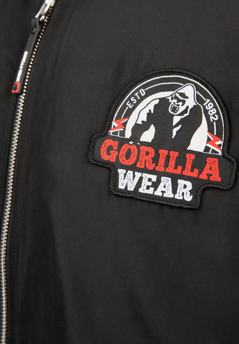 Gorilla Wear Covington Bomber Jacket, black
