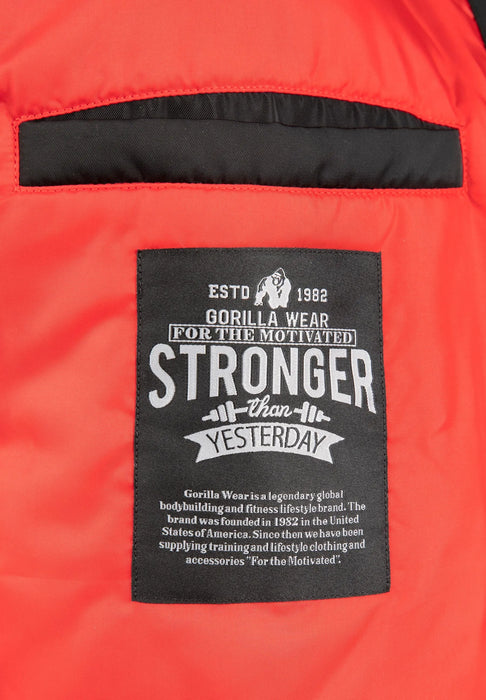 Gorilla Wear Covington Bomber Jacket, black