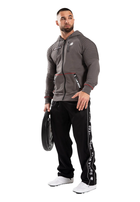 Gorilla Wear Georgia Zipped Hoodie, grey
