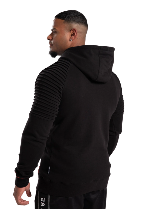 Gorilla Wear Georgia Zipped Hoodie, black