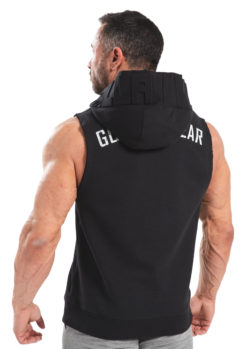 Gorilla Wear Marshall Sleeveless Hoodie, black