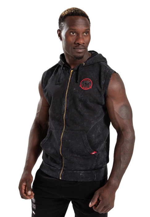 Gorilla Wear Silverdale Sleeveless Hoodie, black