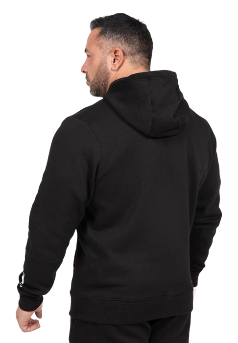 Gorilla Wear Leon Zipped Hoodie, black