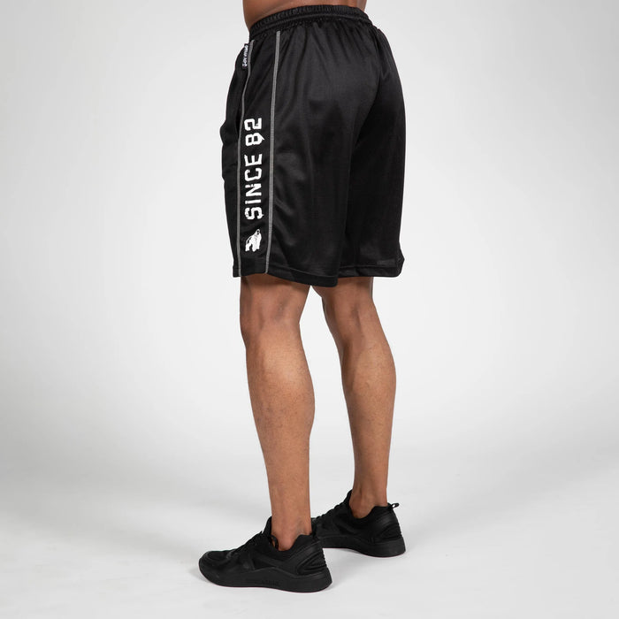 Gorilla Wear Functional Mesh Shorts/träningsshorts, black/white