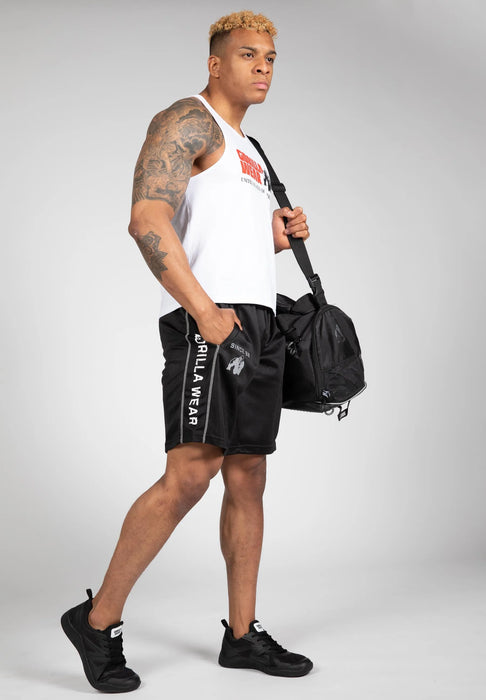 Gorilla Wear Functional Mesh Shorts/träningsshorts, black/white