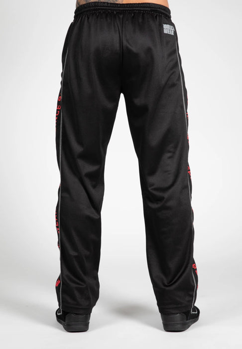 Gorilla Wear Functional Mesh Pants/Träningsbyxor, black/red