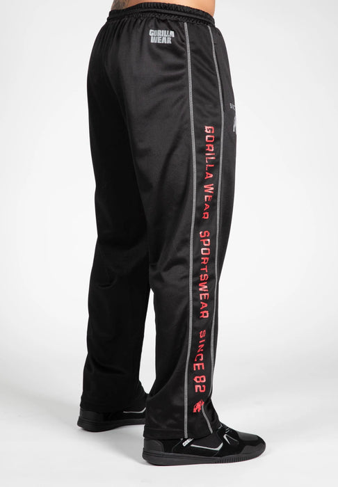 Gorilla Wear Functional Mesh Pants/Träningsbyxor, black/red