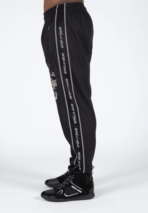Gorilla Wear Buffalo Old School Workout Pants/Träningsbyxor, black/grey