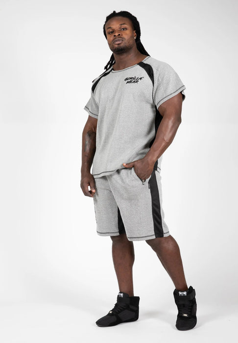 Gorilla Wear Augustine Old School Shorts/träningsshorts, grey