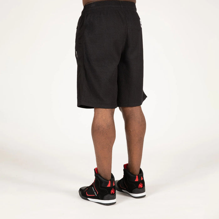 Gorilla Wear Augustine Old School Shorts/träningsshorts, black/red