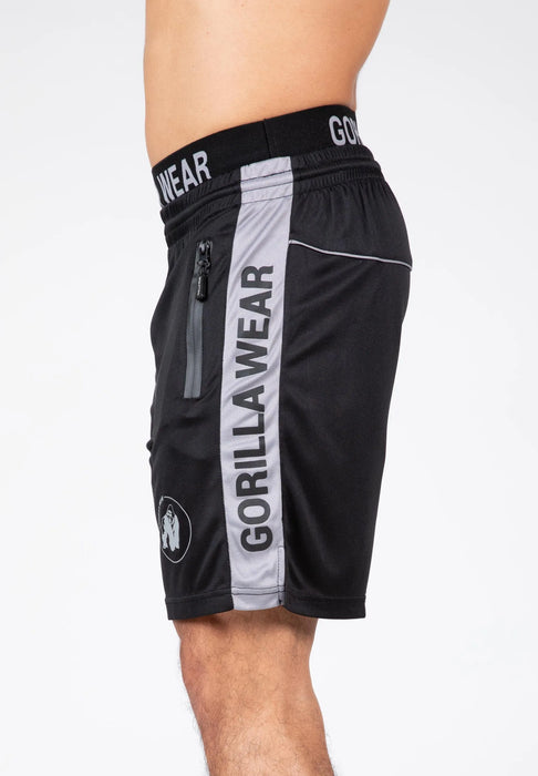 Gorilla Wear Atlanta Shorts/träningsshorts, black/grey