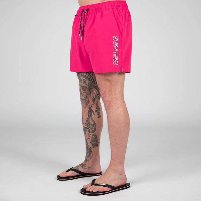Gorilla Wear Sarasota Swim Shorts, pink