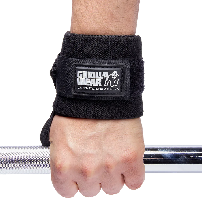 Gorilla Wear Wrist Wraps Basic, black