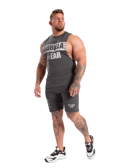 Gorilla Wear Lopez Shorts/träningsshorts, dark grey melange