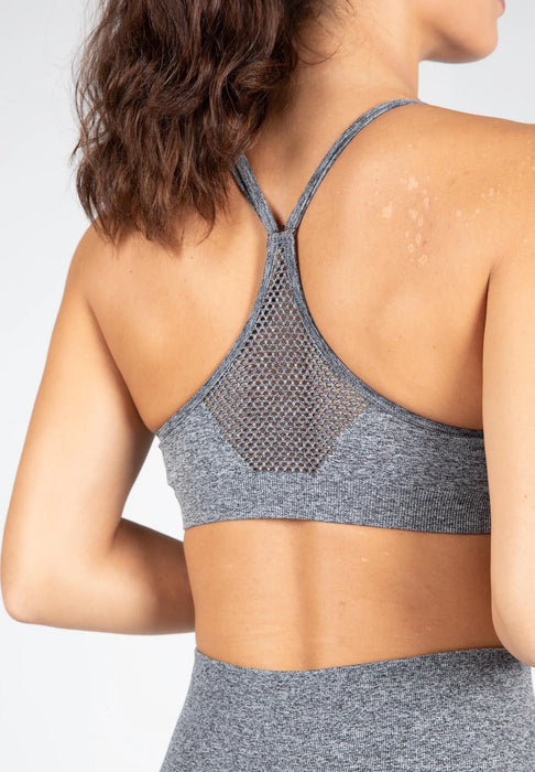 Gorilla Wear Quincy Seamless Sports Bra/Sport-BH, grey melange