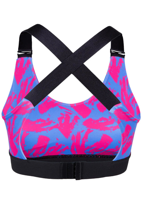 Gorilla wear Colby Sports Bra/Sport-BH, blue/pink