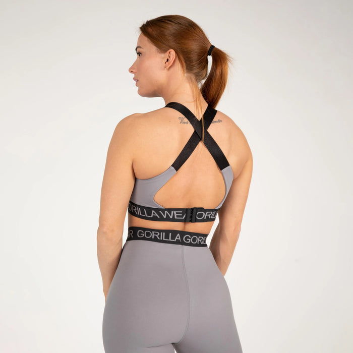Gorilla Wear Colby Sports Bra/Sport-BH, grey