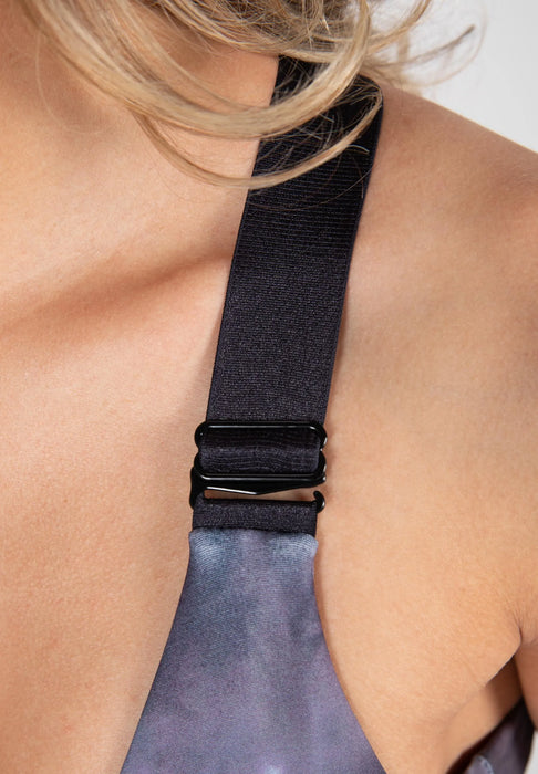 Gorilla Wear Colby Sports Bra/Sport-BH, grey/pink
