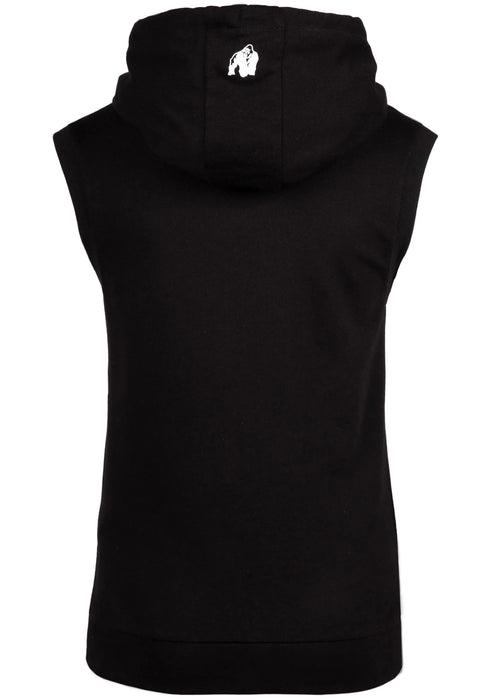 Gorilla Wear Virginia Sleeveless Hoodie, black
