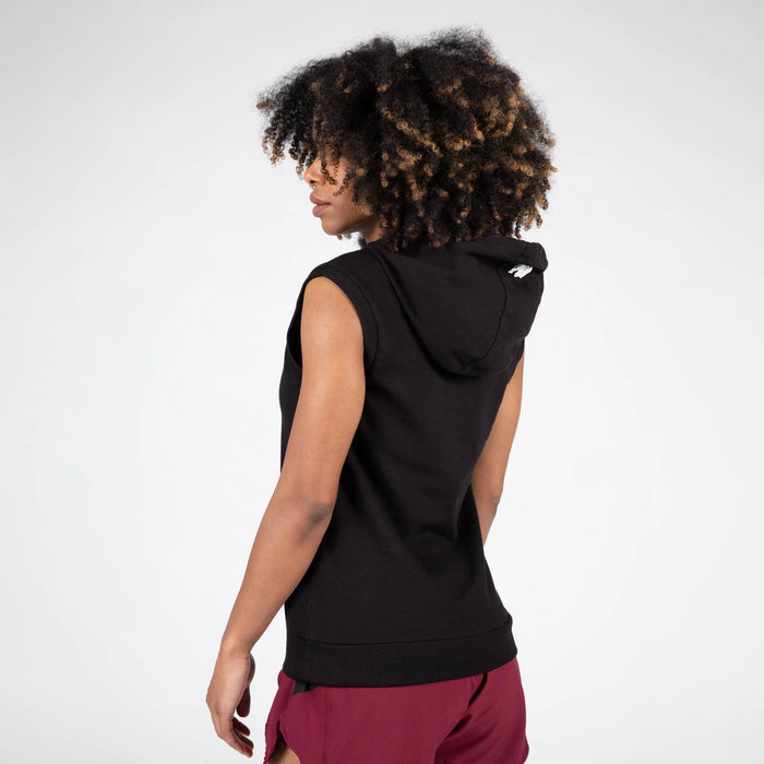 Gorilla Wear Virginia Sleeveless Hoodie, black