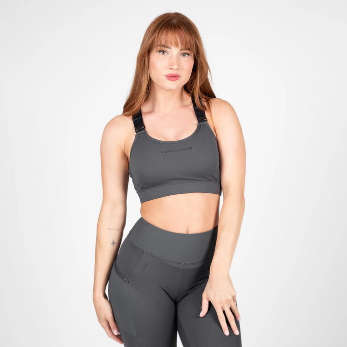 Gorilla Wear Monroe Sports Bra/Sport-BH, grey