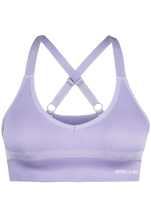Gorilla Wear Selah Seamless Sports Bra/Sport-BH, lilac
