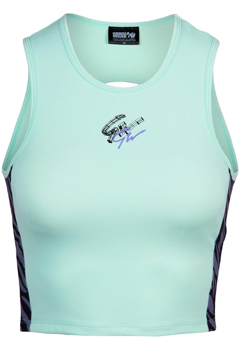 Gorilla Wear Zion Crop Top/träningstopp, green