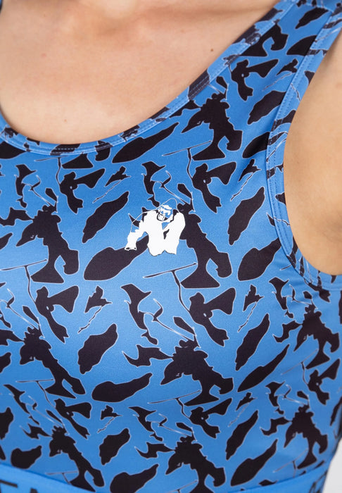 Gorilla Wear Osseo Crop Top/träningstopp, blue