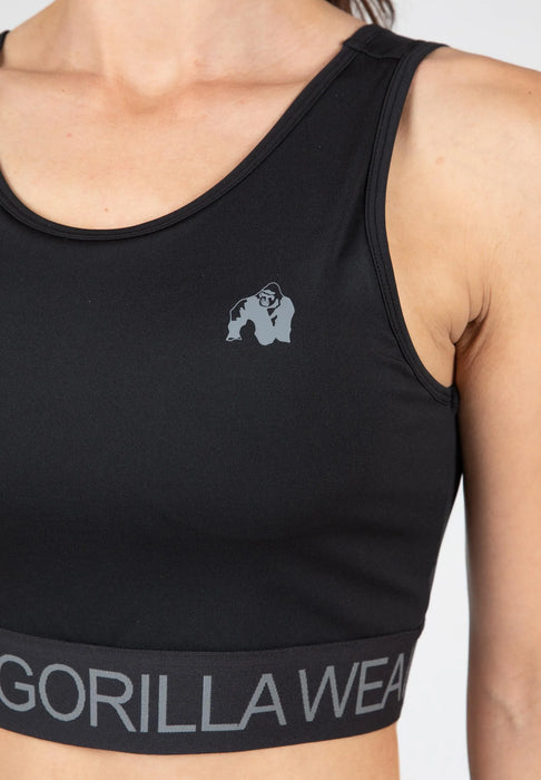 Gorilla Wear Osseo Crop Top/träningstopp, black