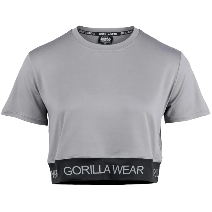 Gorilla Wear Colby Cropped T-Shirt, grey