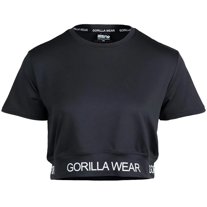 Gorilla Wear Colby Cropped T-Shirt, black