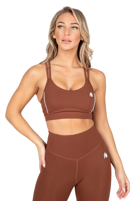 Gorilla Wear Arizona Sports Bra/Sport-BH, brown