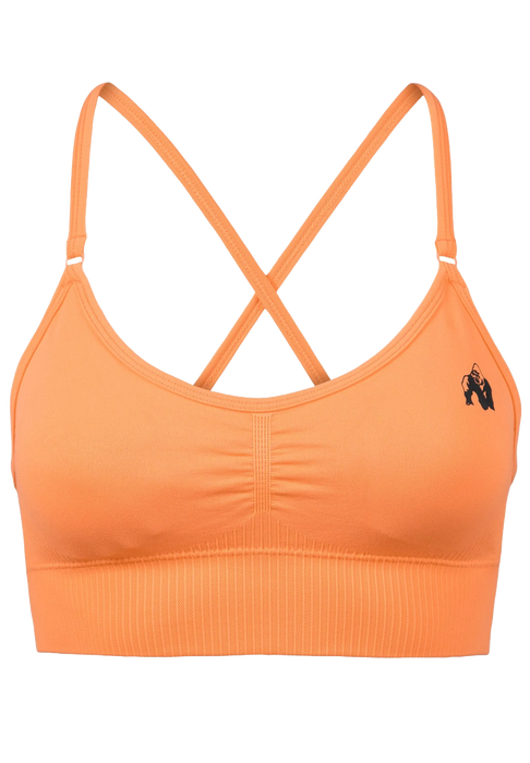 Gorilla Wear Olivia Seamless Sports Bra/Sport-BH, peach