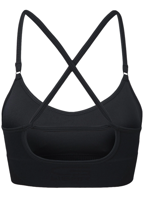 Gorilla wear Olivia Seamless Sports Bra/Sport-BH, black