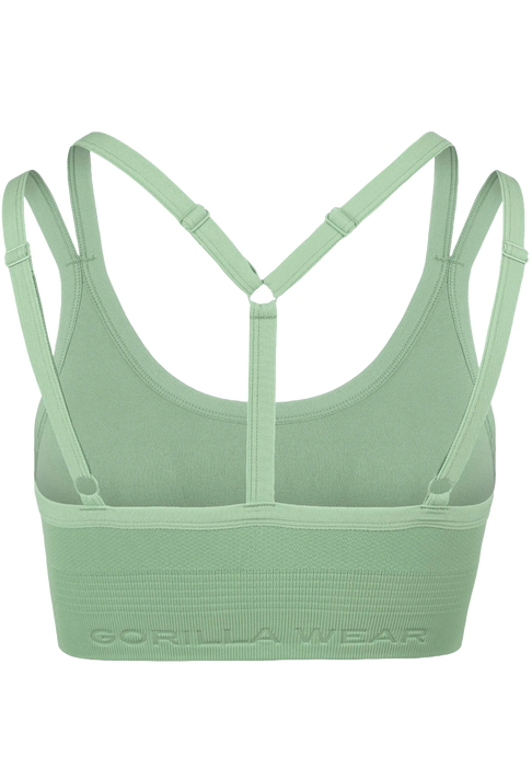 Gorilla Wear Whitney Seamless Sports Bra/Sport-BH, green