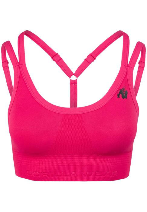 Gorilla Wear Whitney Seamless Sports Bra/Sport-BH, pink