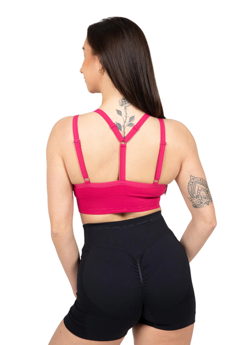 Gorilla Wear Whitney Seamless Sports Bra/Sport-BH, pink