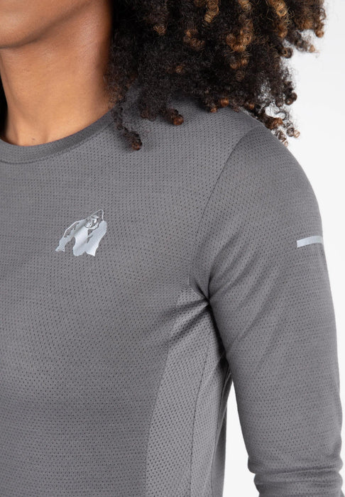 Gorilla Wear Raleigh Long Sleeve/Träningströja, grey