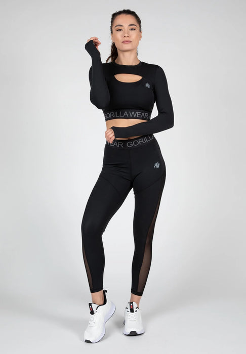 Gorilla Wear Osseo Long Sleeve/träningstopp, black