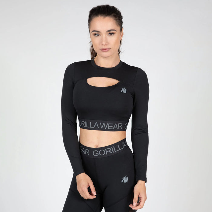 Gorilla Wear Osseo Long Sleeve/träningstopp, black