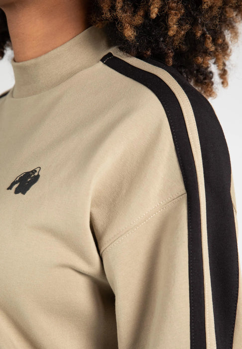 Gorilla Wear Isabella Sweatshirt/Träningströja Dress, beige