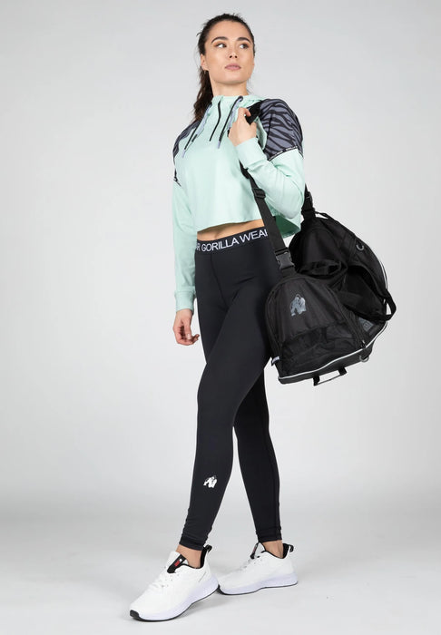 Gorilla Wear Zion Cropped Hoodie, green