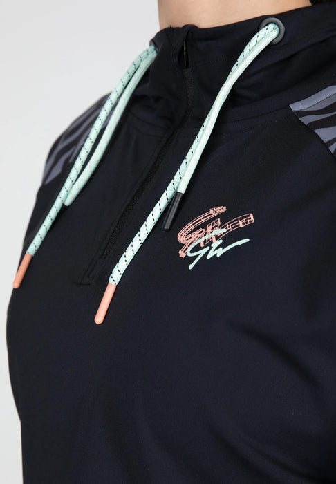 Gorilla Wear Zion Cropped Hoodie, black