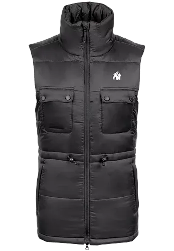 Gorilla Wear - Lucia Puffer Vest, black
